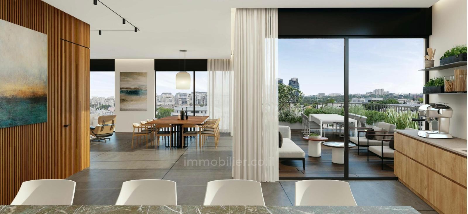 Penthouse 4 rooms Tel Aviv Hatsafon hayachan 457-IBL-1072