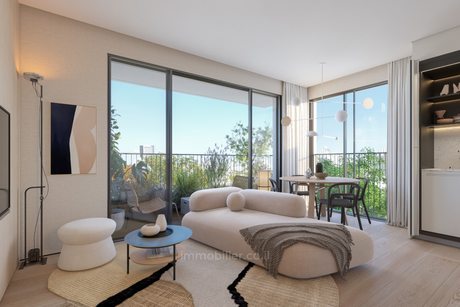 Apartment 3 rooms Tel Aviv Bavli 457-IBL-1485