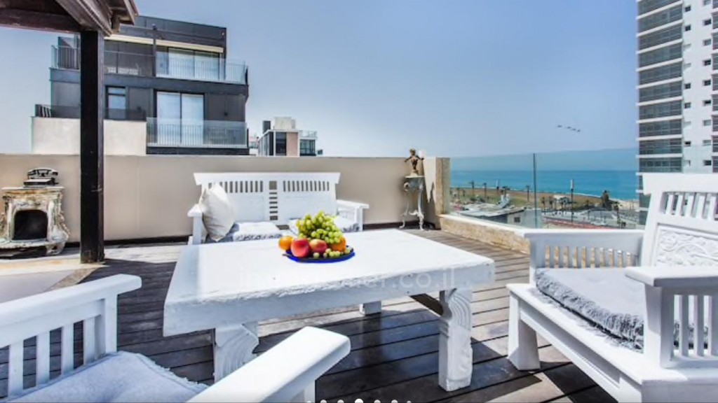 Duplex-Penthouse 4.5 rooms Tel Aviv First sea line 457-IBL-668