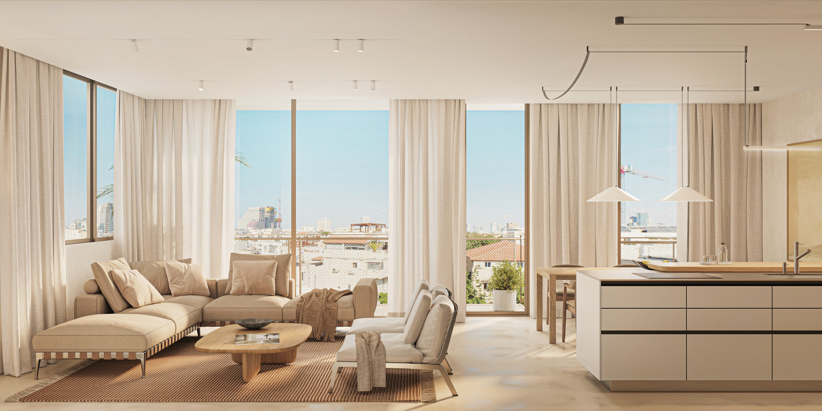 Apartment 4 rooms Tel Aviv Kerem Hatemanim 828-IBL-144