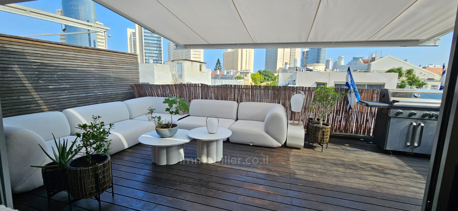 Penthouse 4 rooms Tel Aviv Neve Tsedek 828-IBL-93